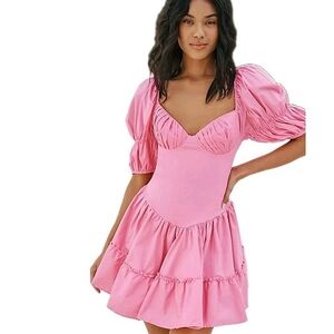 Peixoto Pink Mini Dress